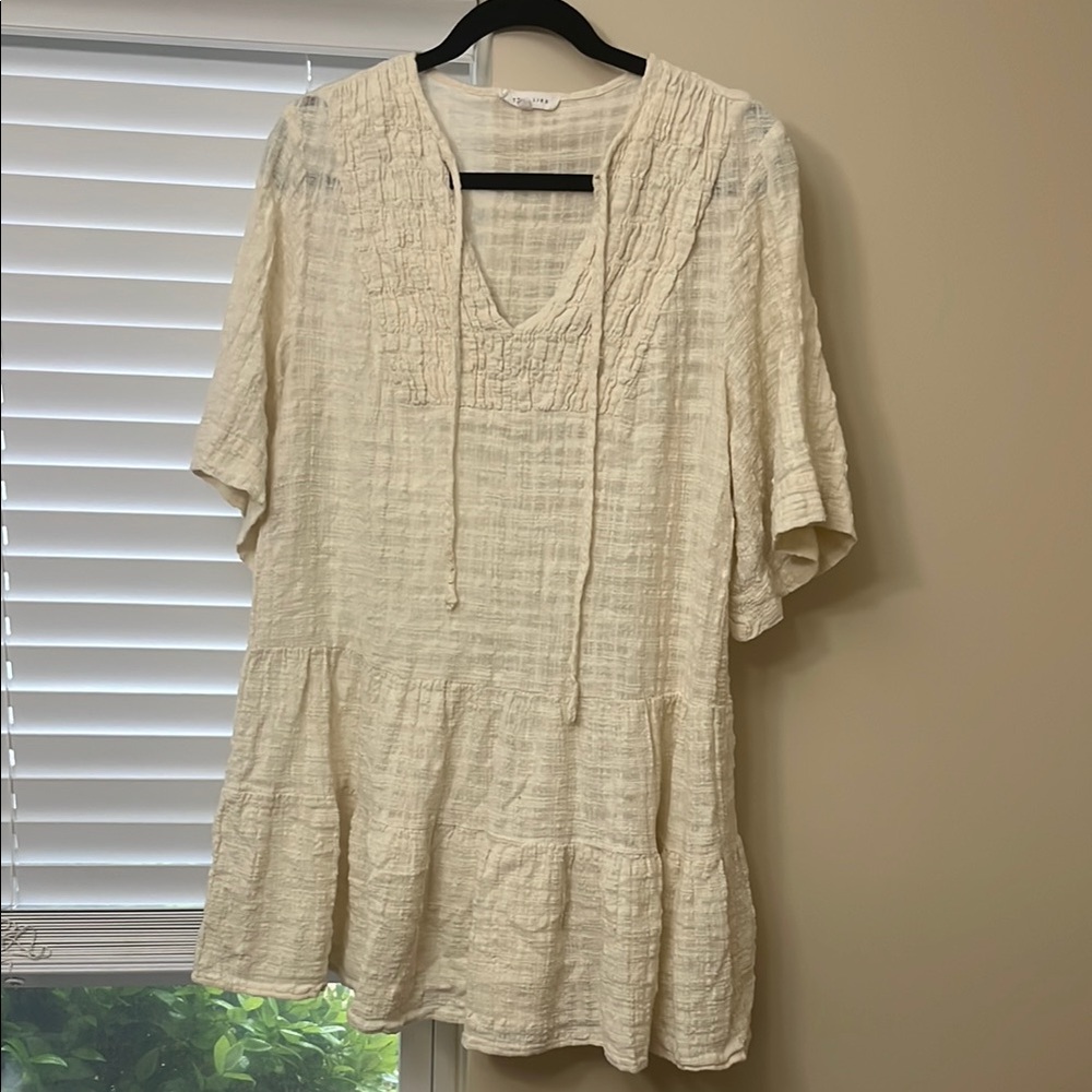 Cottagecore Cream Dress/Top🧚‍♀️